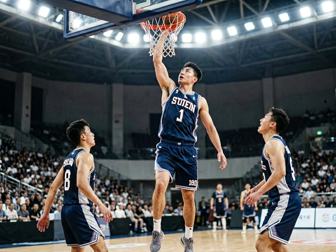 胡金秋高效轰下大号两双率广厦稳稳锁定季后赛席位